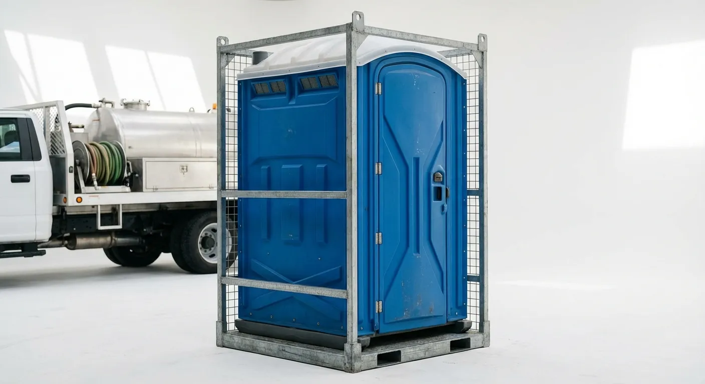 Crane-Liftable Portable Toilet Technical Specifications in Denver, CO