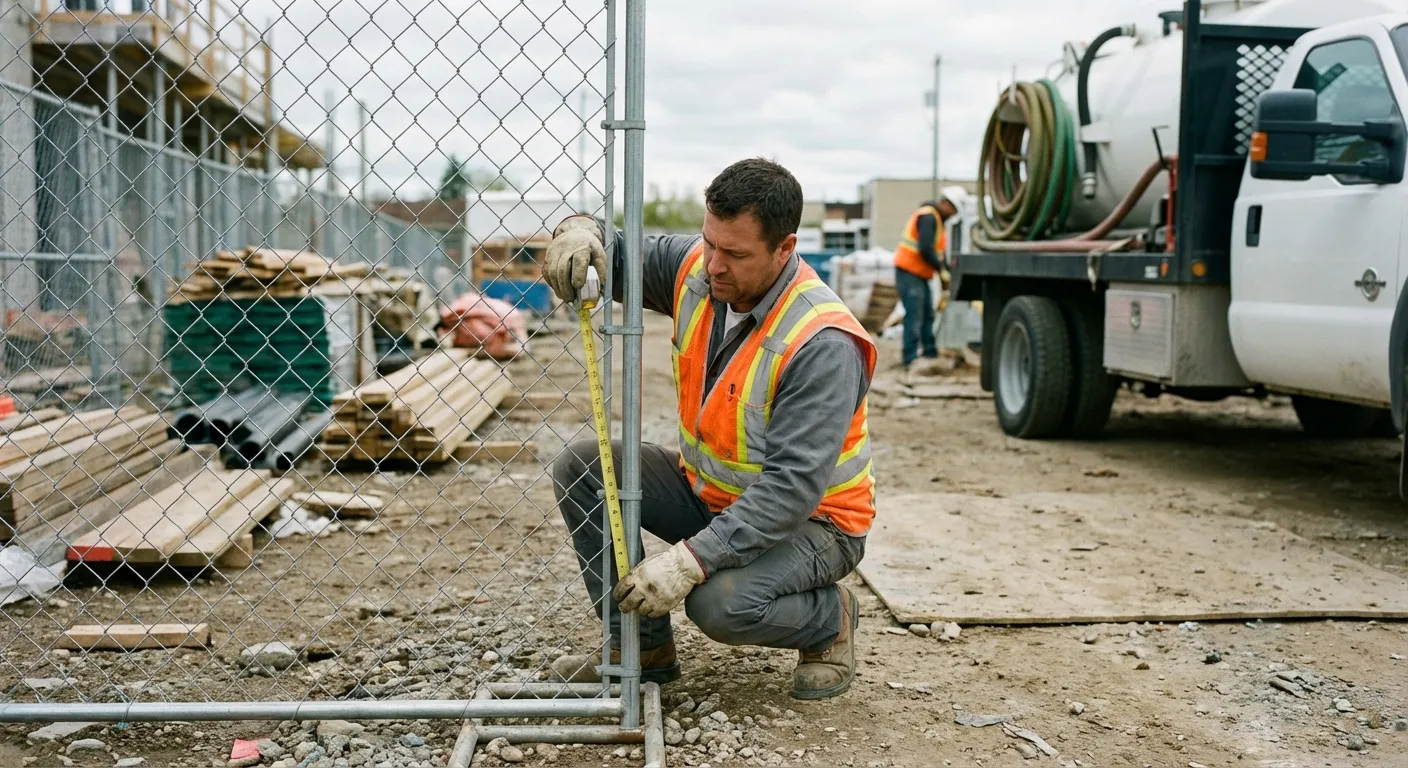 Portable toilet site planning and placement logistics in Denver, CO