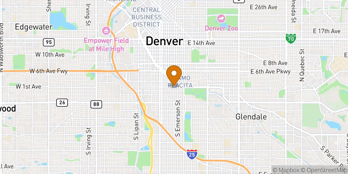 neighborhood map neighborhood map in Denver, CO